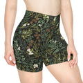 Green Botanical Garden Biker Shorts