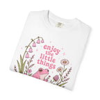 Enjoy the Little Things Pink Frog T-Shirt