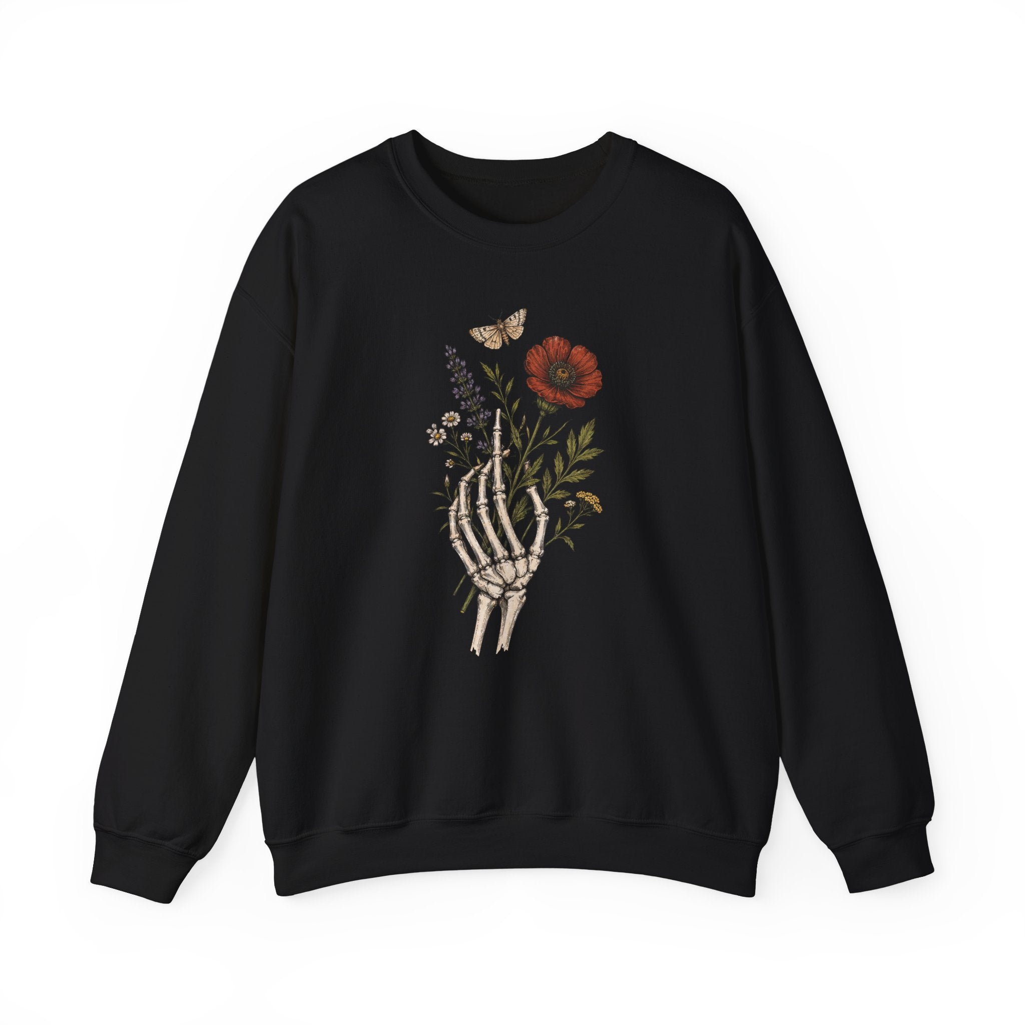 Skeleton Boquet Sweatshirt