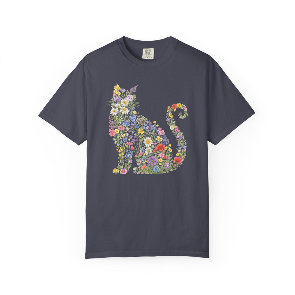 Wildflower Cat T-Shirt