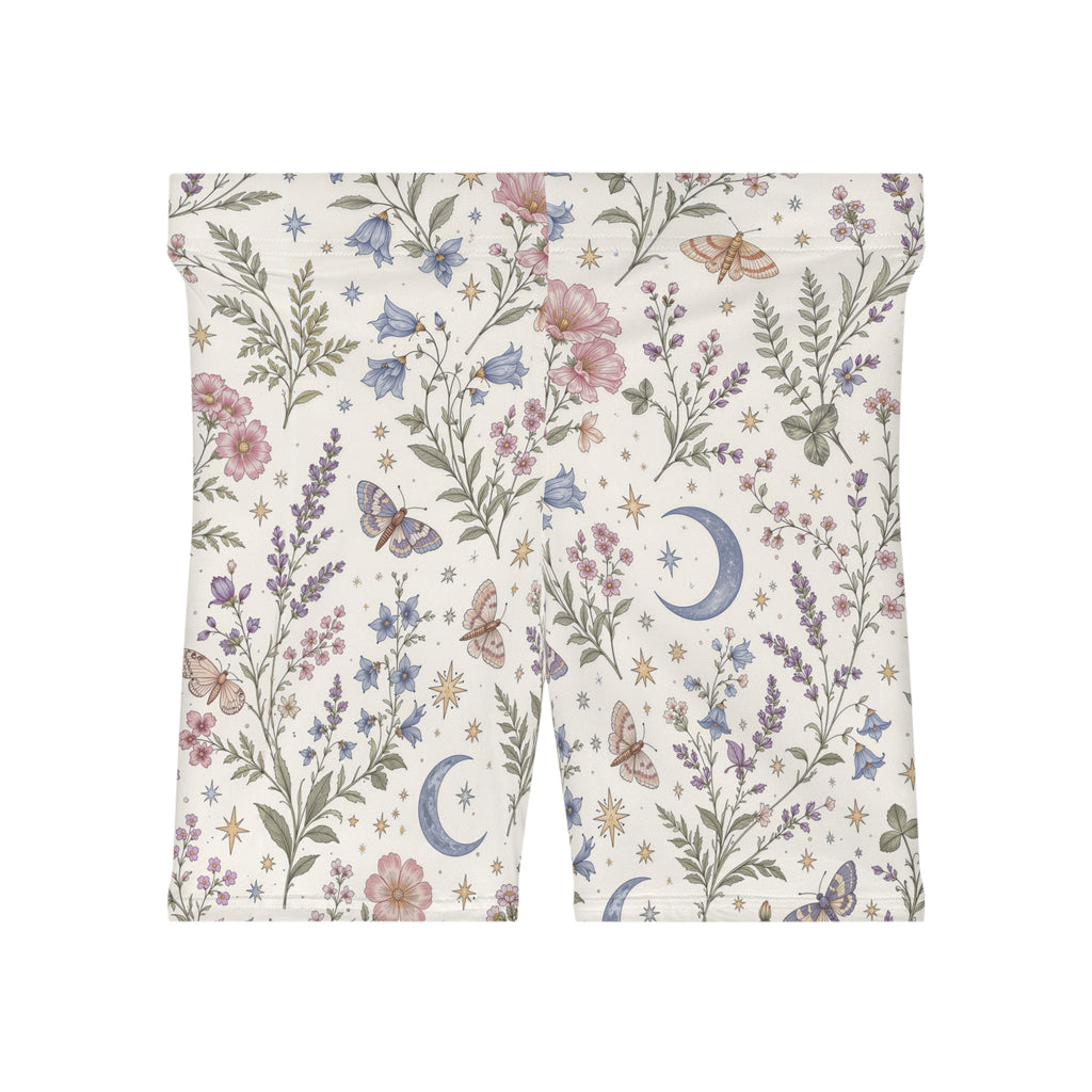 Meadow Floral Biker Shorts