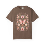 Pink Butterfly Graphic T-Shirt
