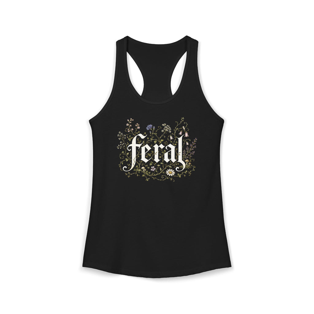 Feral Wildflower Racerback Tank Top