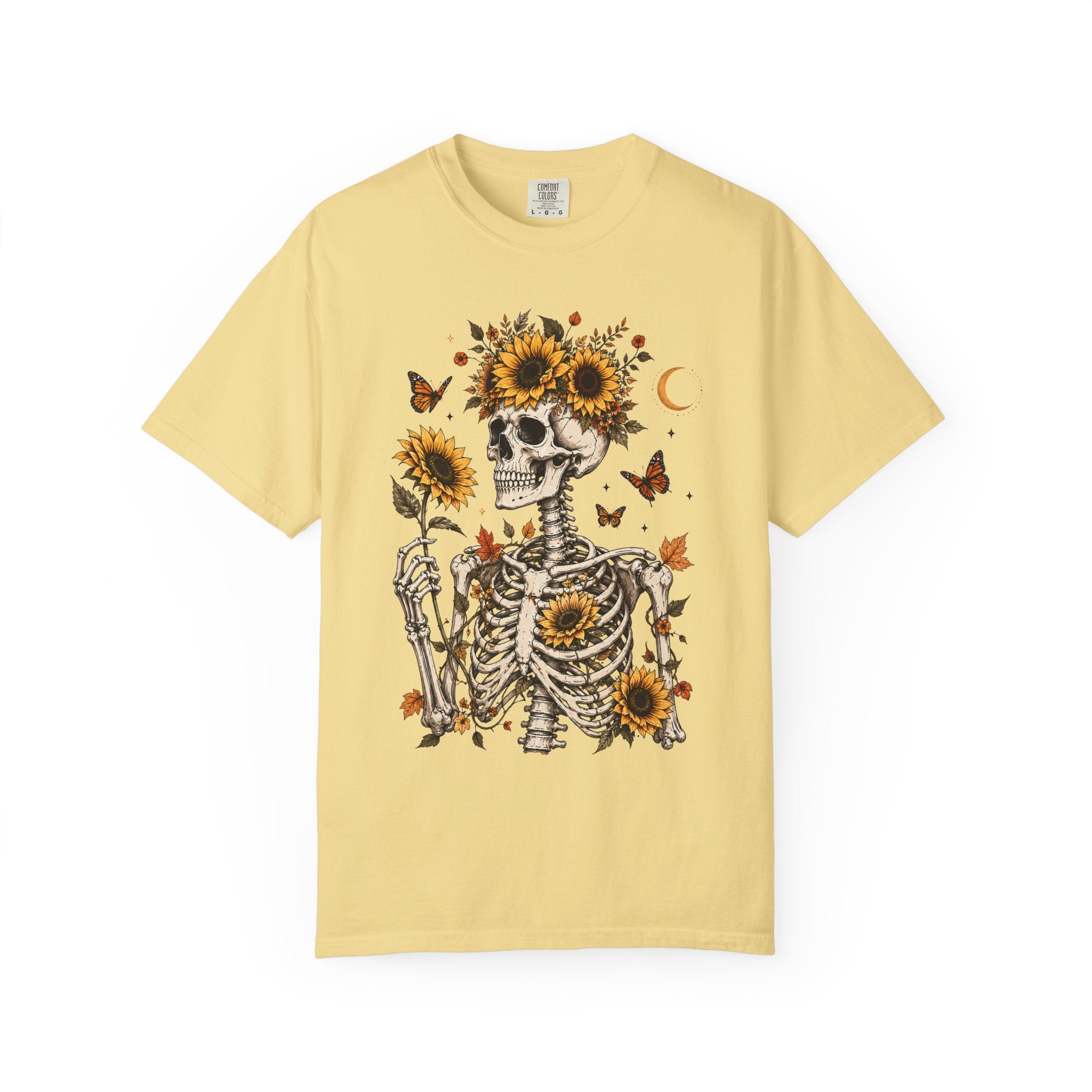 Sunflower Soul Skeleton T-Shirt – Charmed and Wyld