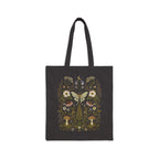 Whimsical Moth Cotton Tote Bag - Charmed and Wyld