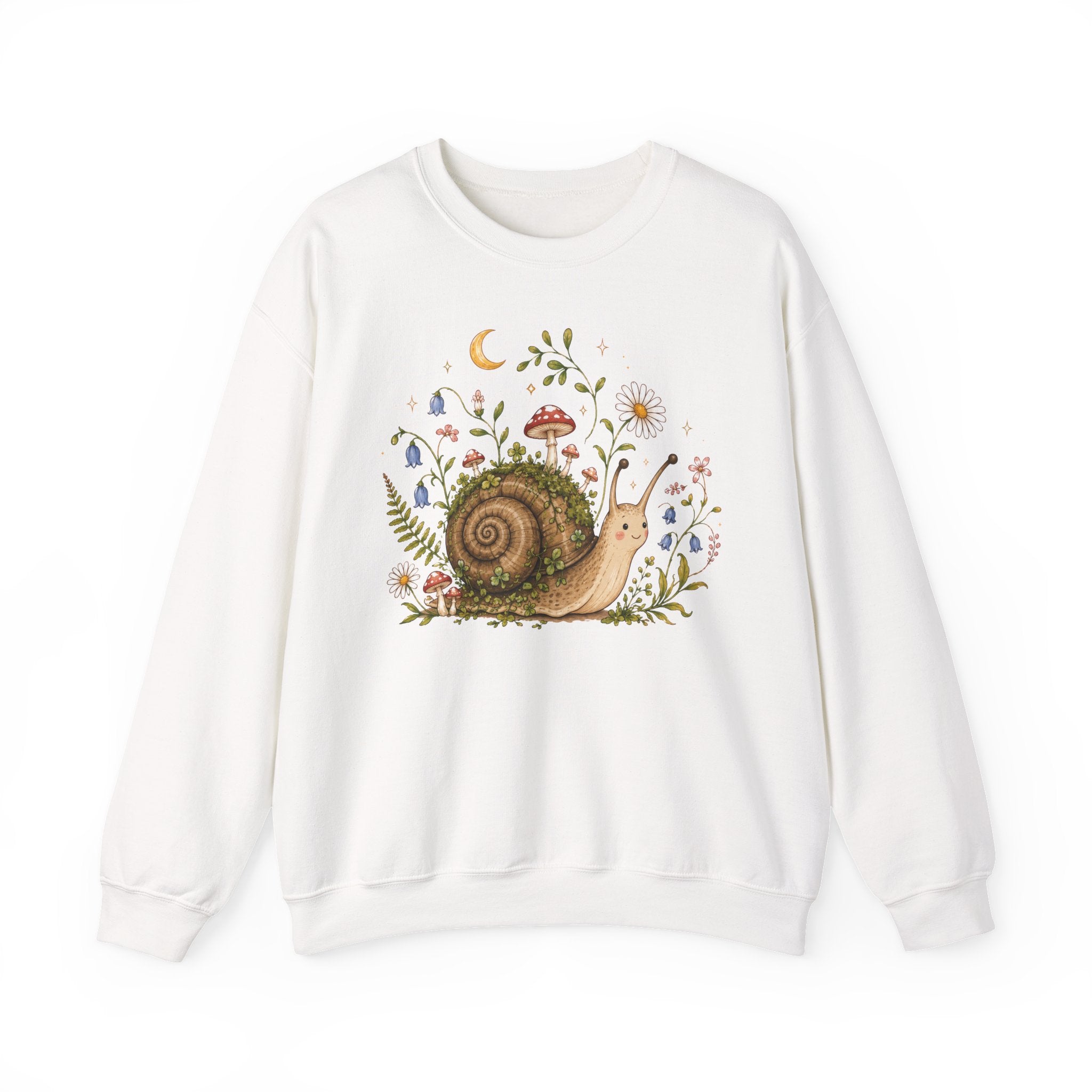 Blooming at My Own Pace Snail Sweatshirt