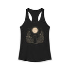 Stargazing Cat Racerback Tank Top