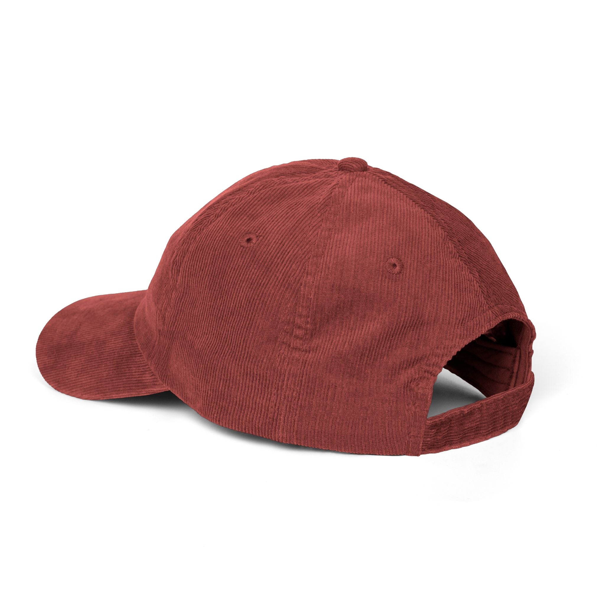 Fat Black Cat Embroidered Corduroy Hat