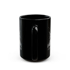 Witches Moon Dance Black Ceramic Mug