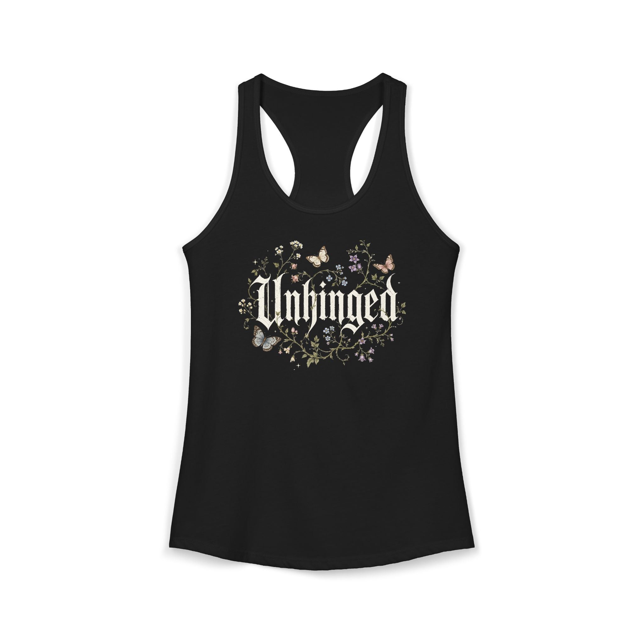 Unhinged Wildflower Racerback Tank Top