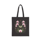 Moonlit Pink Orchid Flower Tote Bag