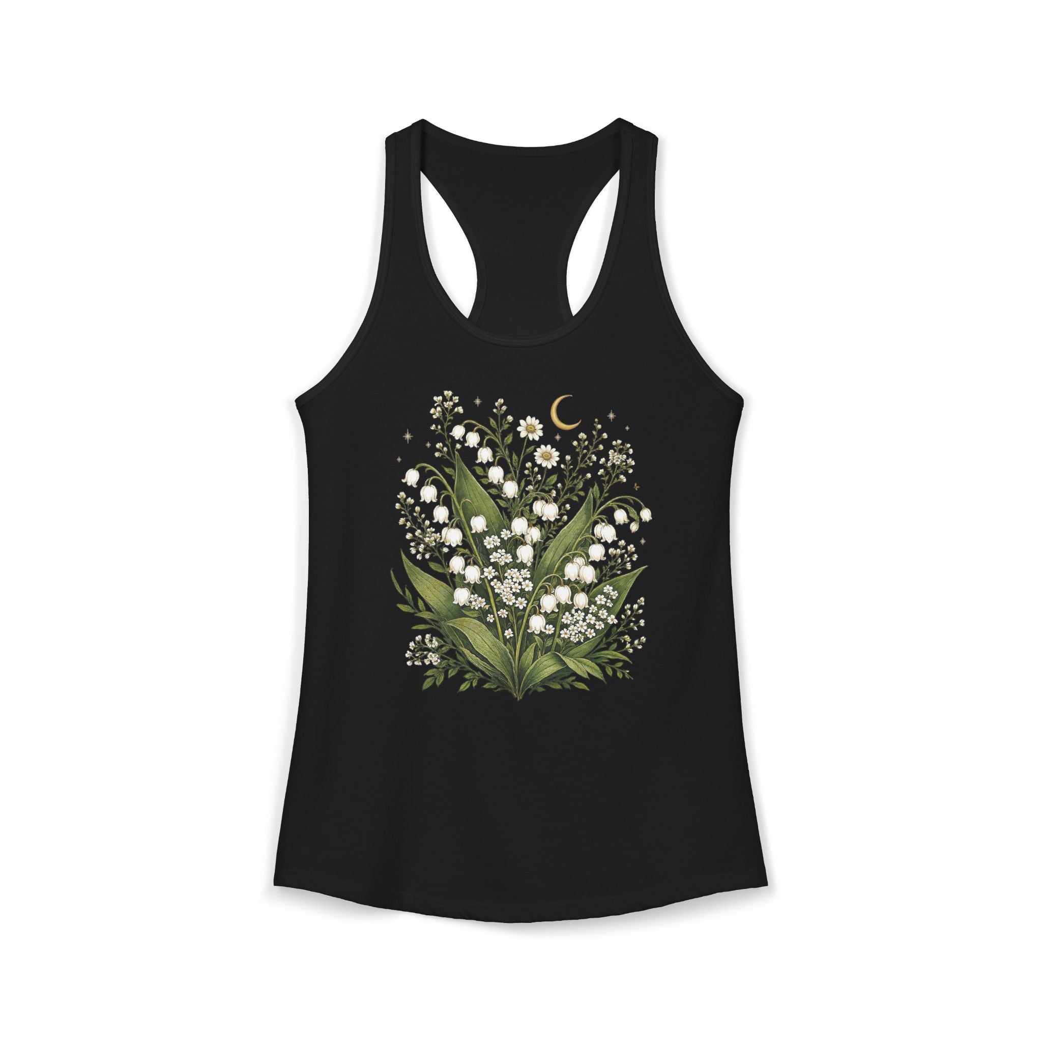 Lily Of The Valley Racerback Tank Top
