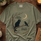 Are We Cursed Black Cat Raven T-Shirt