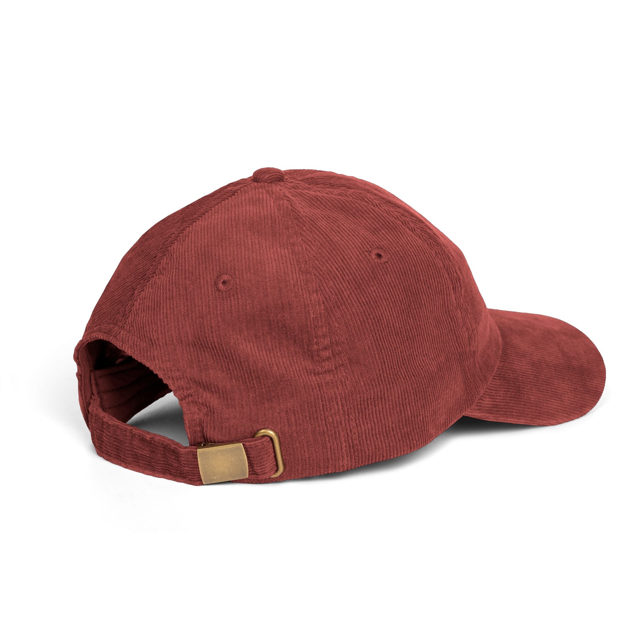 Fat Black Cat Embroidered Corduroy Hat