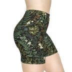 Green Botanical Garden Biker Shorts