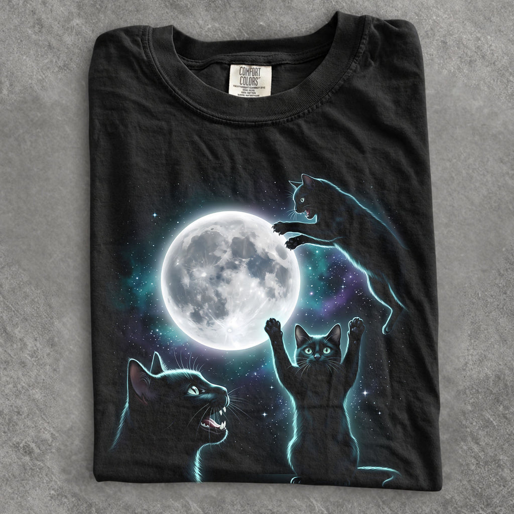 Cosmic Cats Comfort Colors T-Shirt