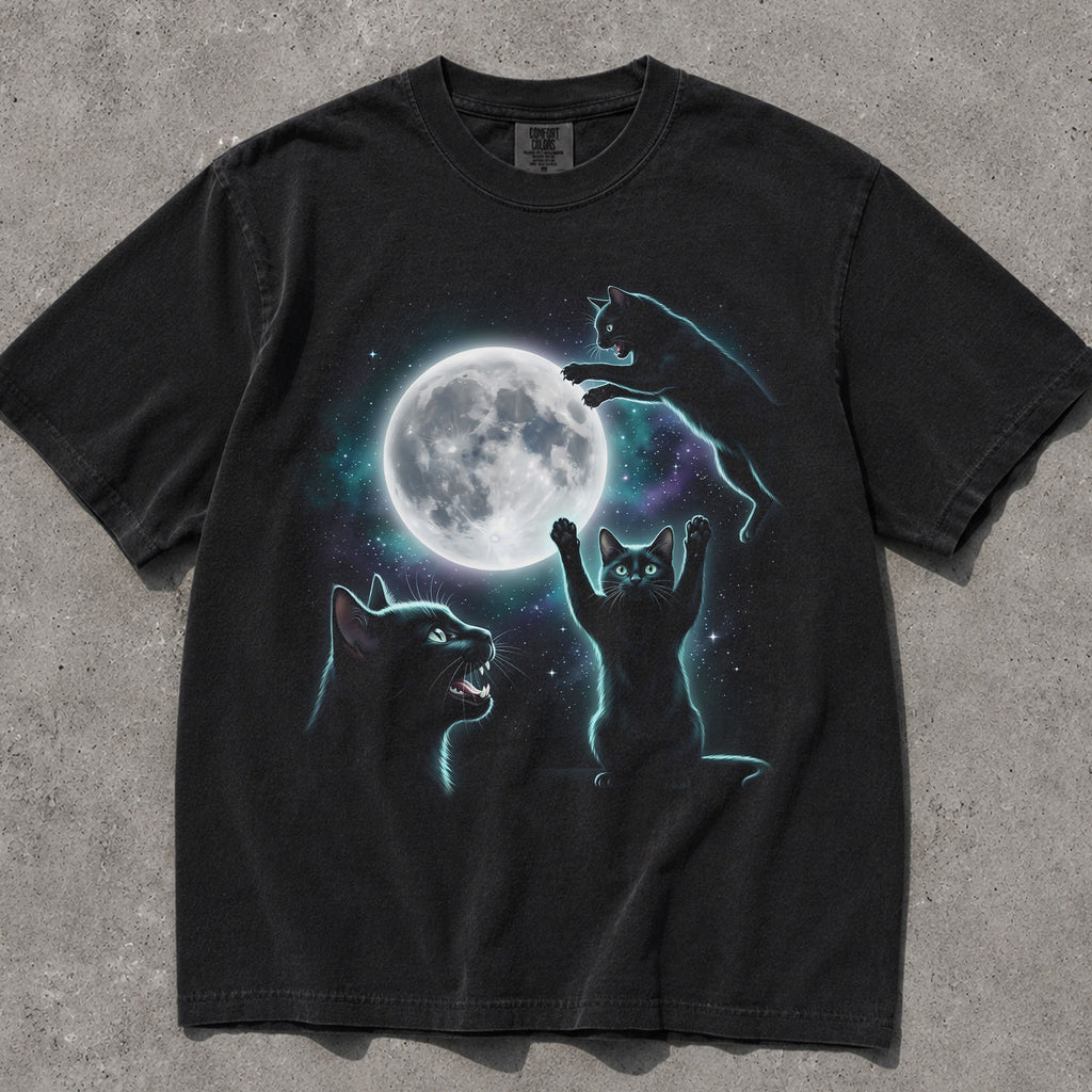 Cosmic Cats Comfort Colors T-Shirt