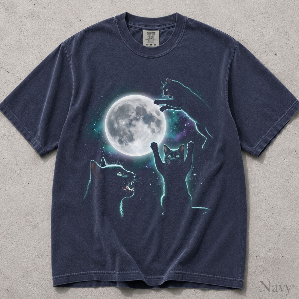 Cosmic Cats Comfort Colors T-Shirt
