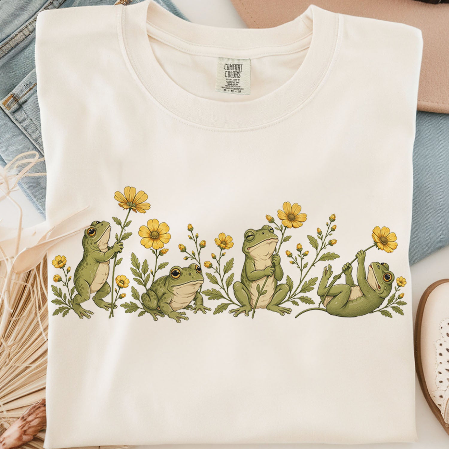 Four Frog Friends T-Shirt