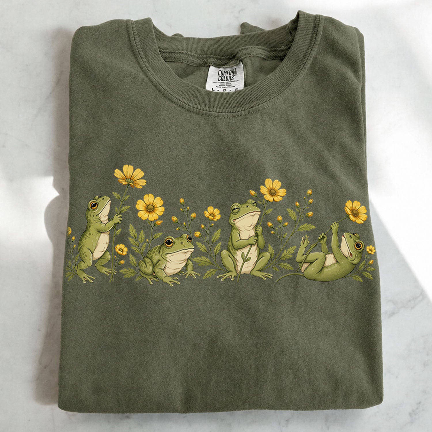 Four Frog Friends T-Shirt