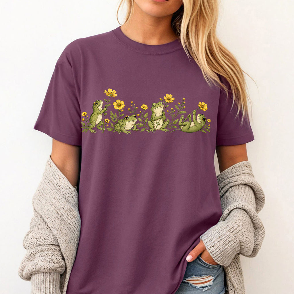 Four Frog Friends T-Shirt