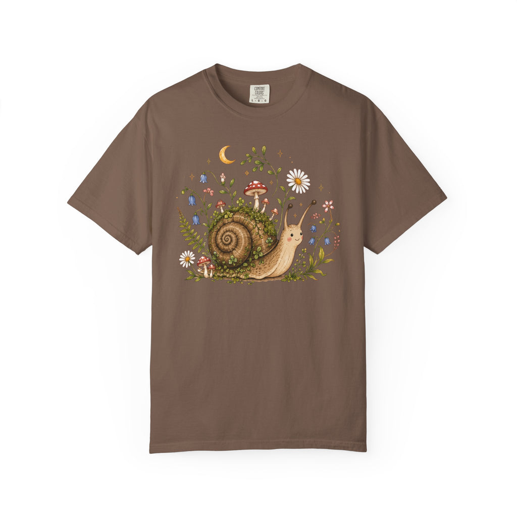 Blooming at My Own Pace Snail T-Shirt