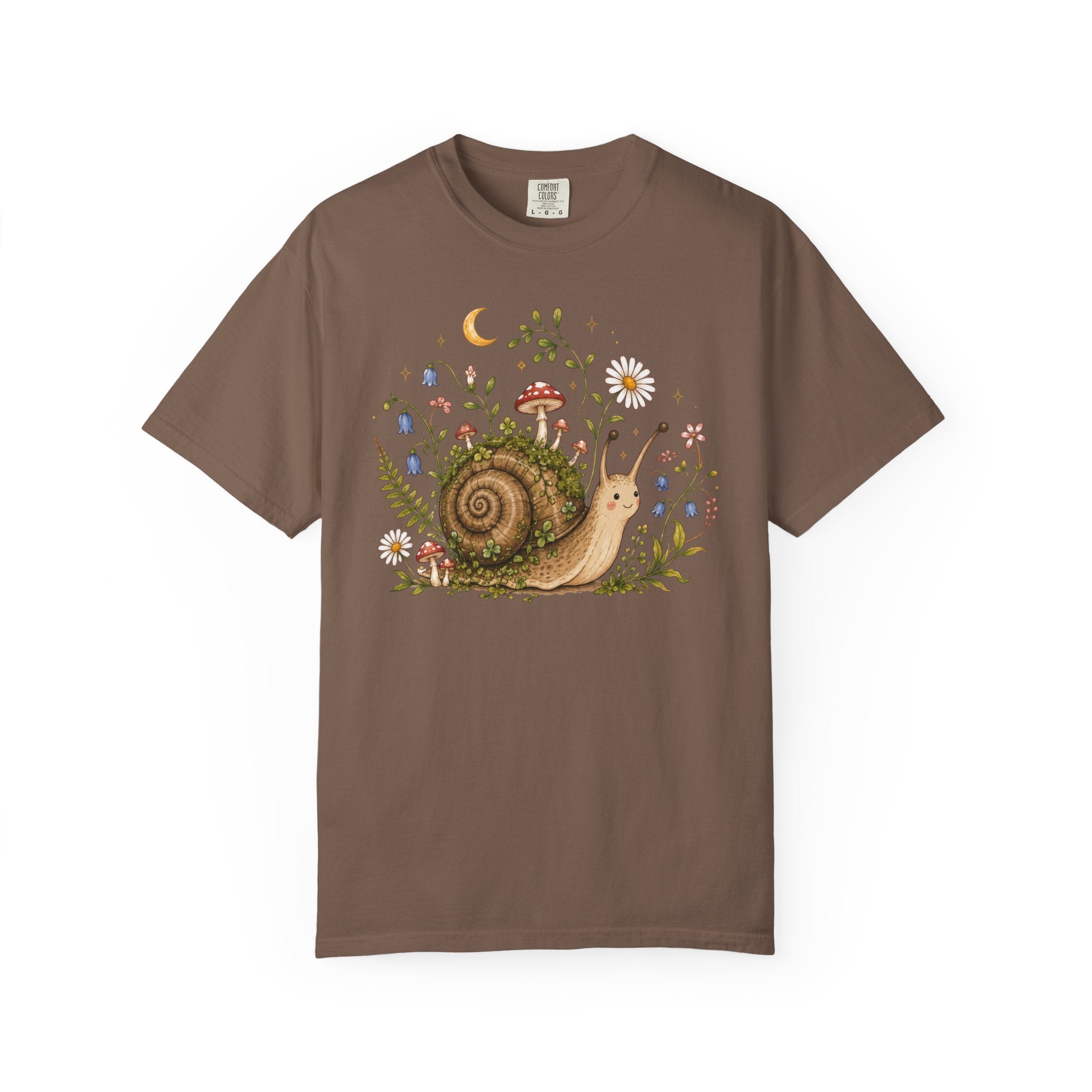 Blooming at My Own Pace Snail T-Shirt