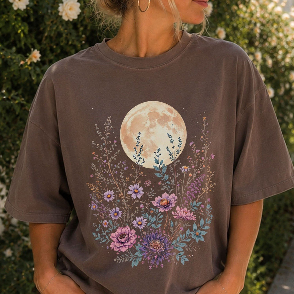 Moon Floral T-Shirt