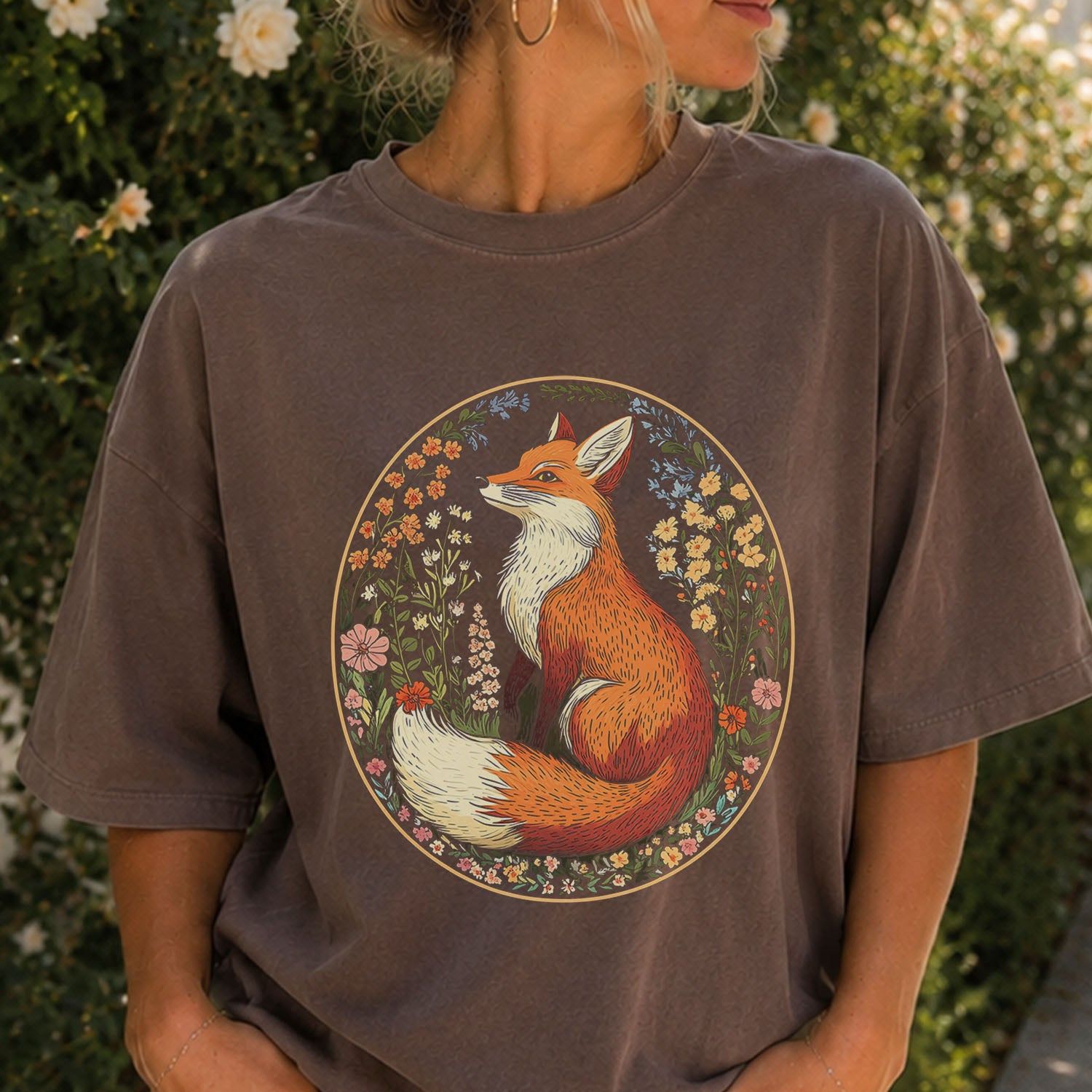 Fox Wildflower T-Shirt
