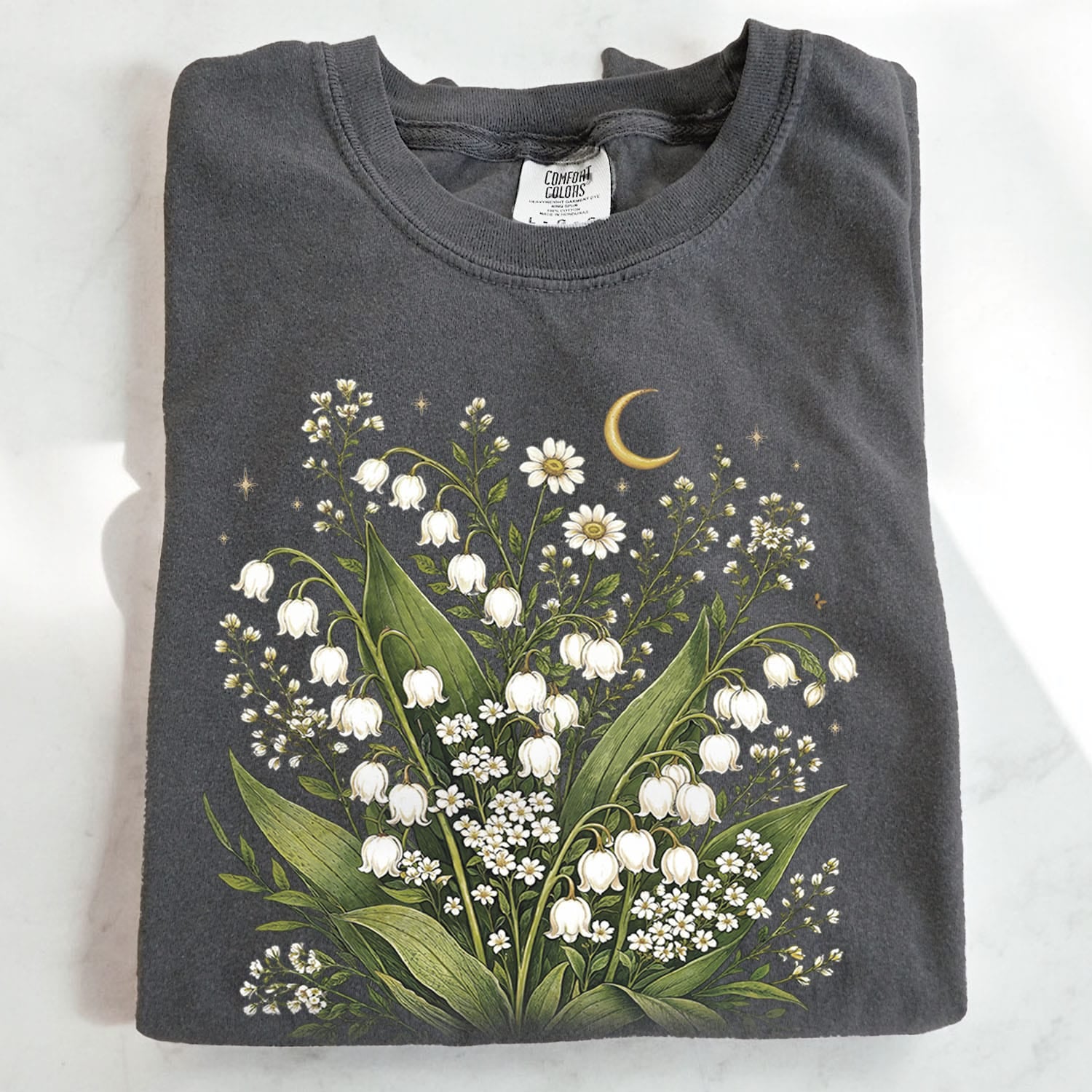 Lily Of The Valley Wildflower T-Shirt - Charmed and Wyld