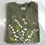 Lily Of The Valley Wildflower T-Shirt - Charmed and Wyld