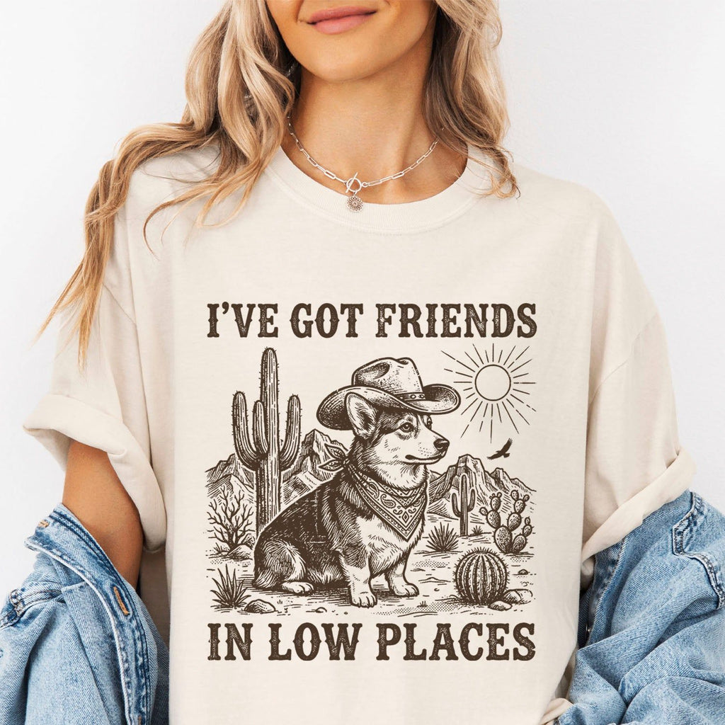 Friends in Low Places Dog T-Shirt