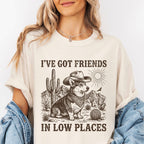 Friends in Low Places Dog T-Shirt