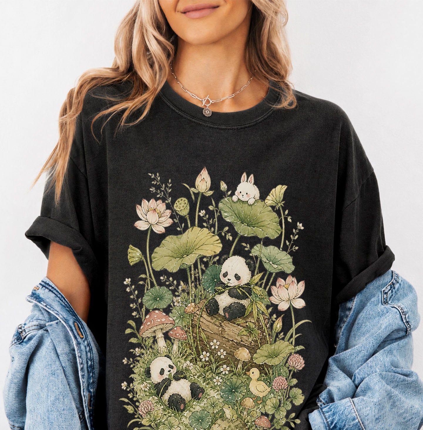 Botanical Panda T-Shirt