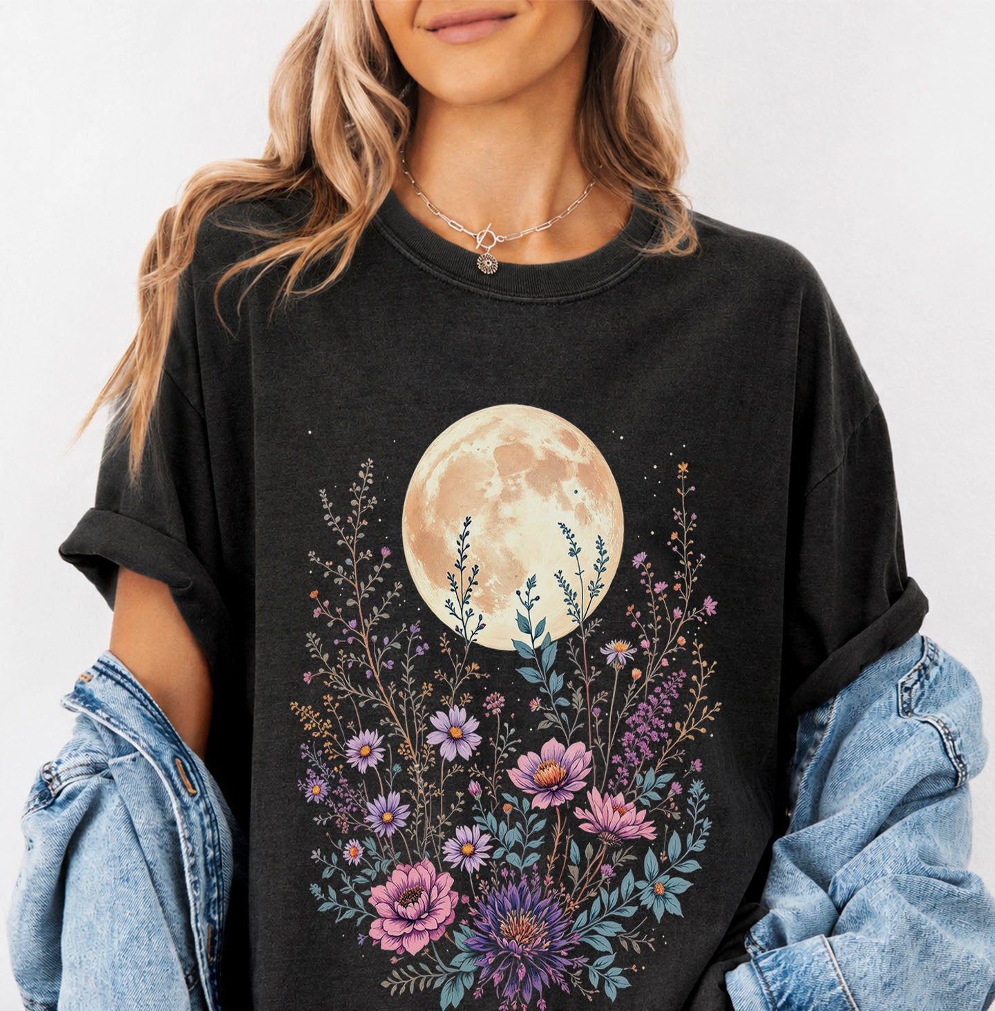 Moon Floral T-Shirt