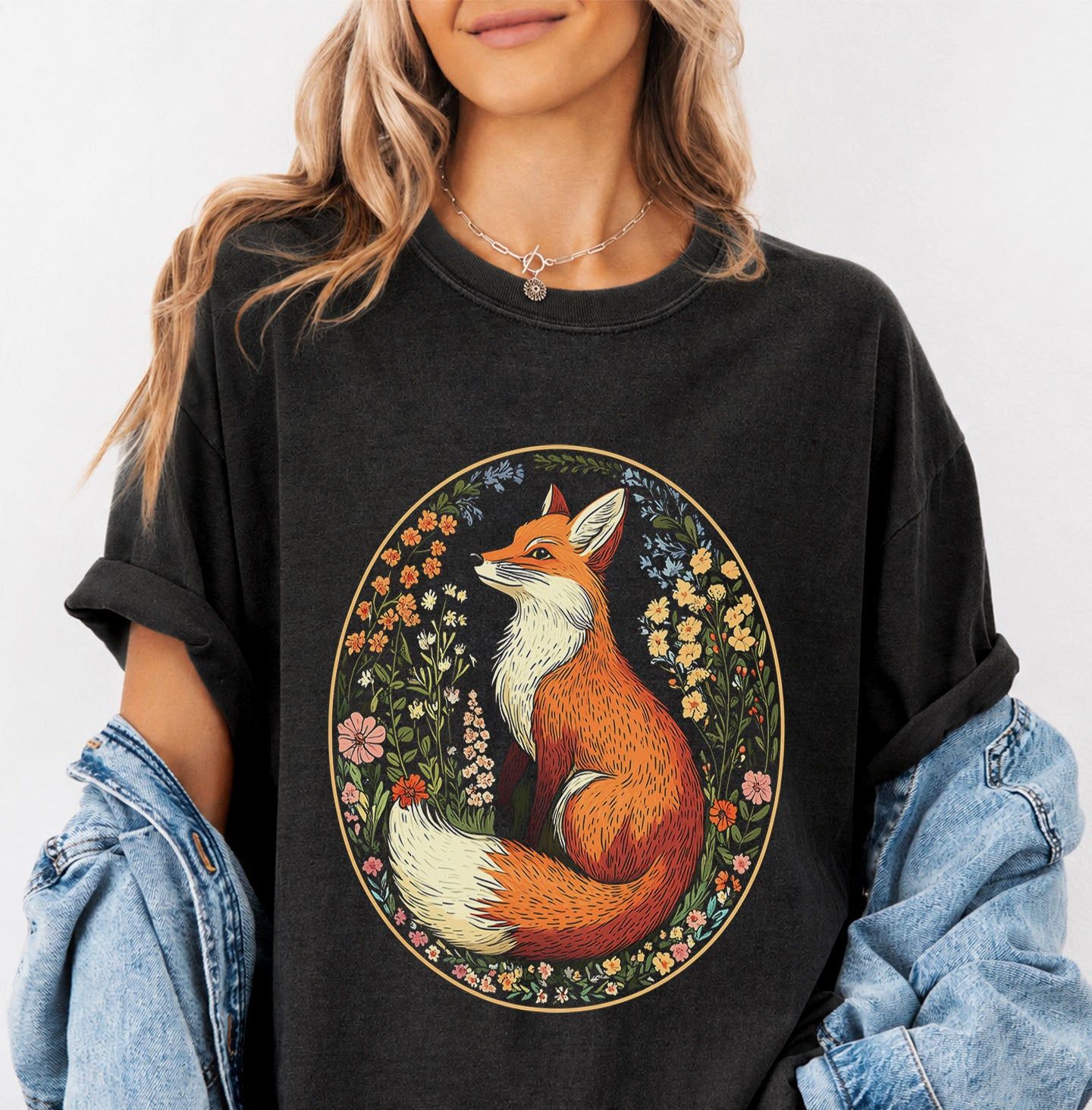 Fox Wildflower T-Shirt