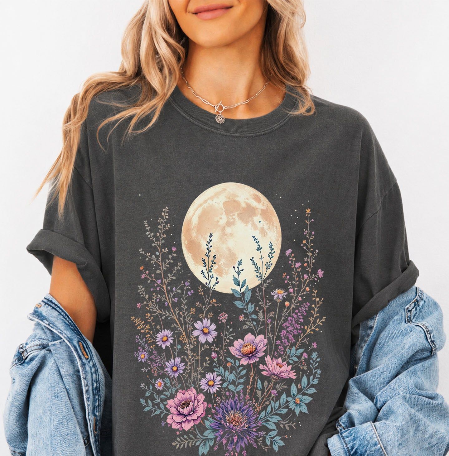 Moon Floral T-Shirt