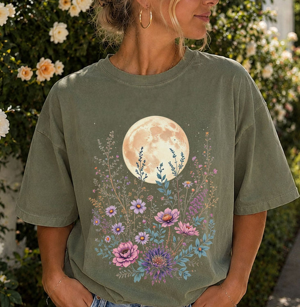 Moon Floral T-Shirt