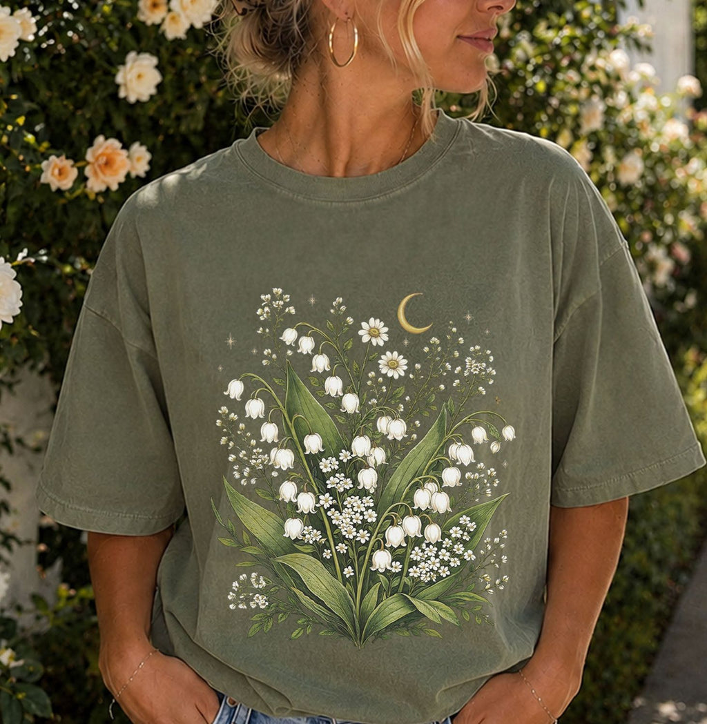 Lily Of The Valley Wildflower T-Shirt
