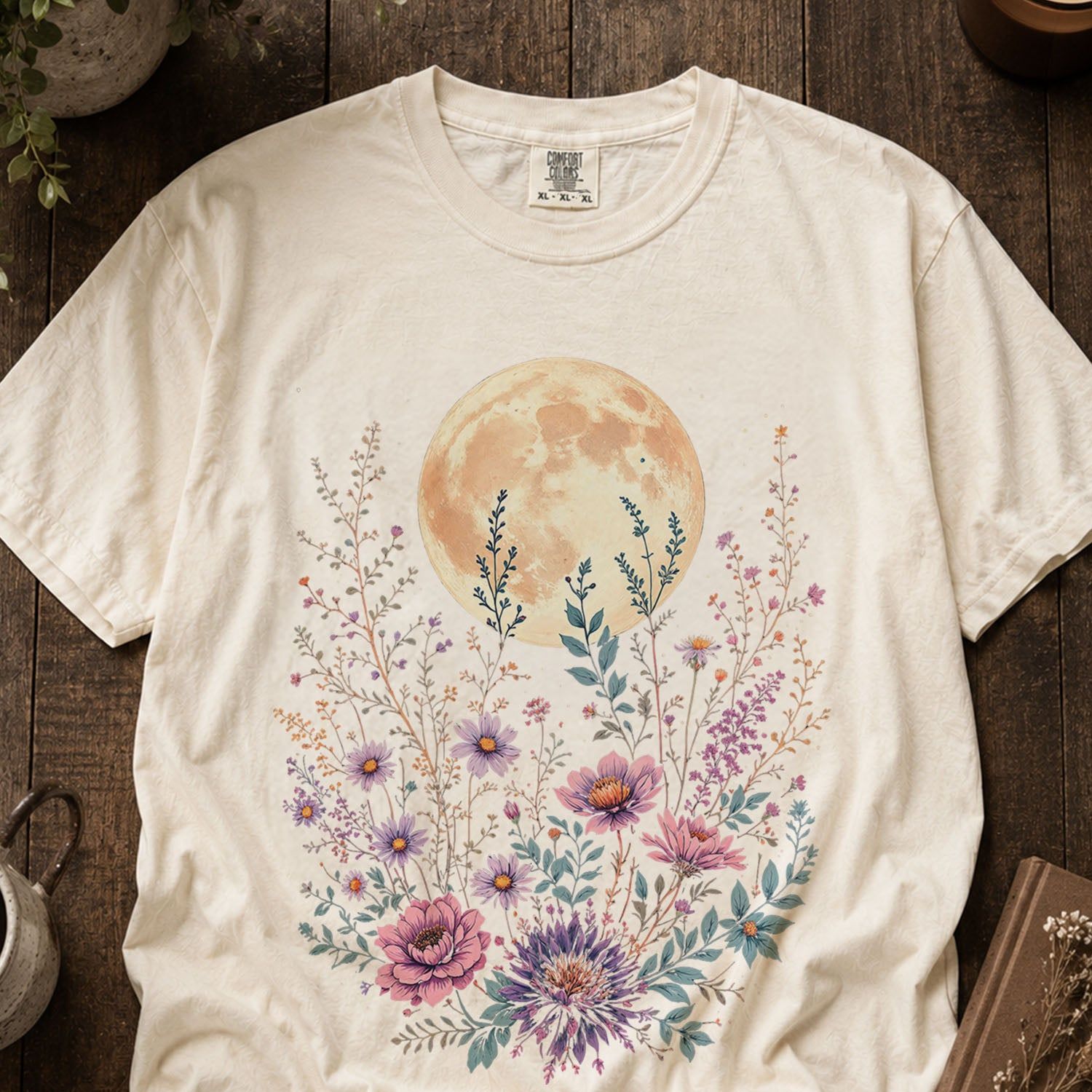 Moon Floral T-Shirt