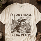 Friends in Low Places Dog T-Shirt