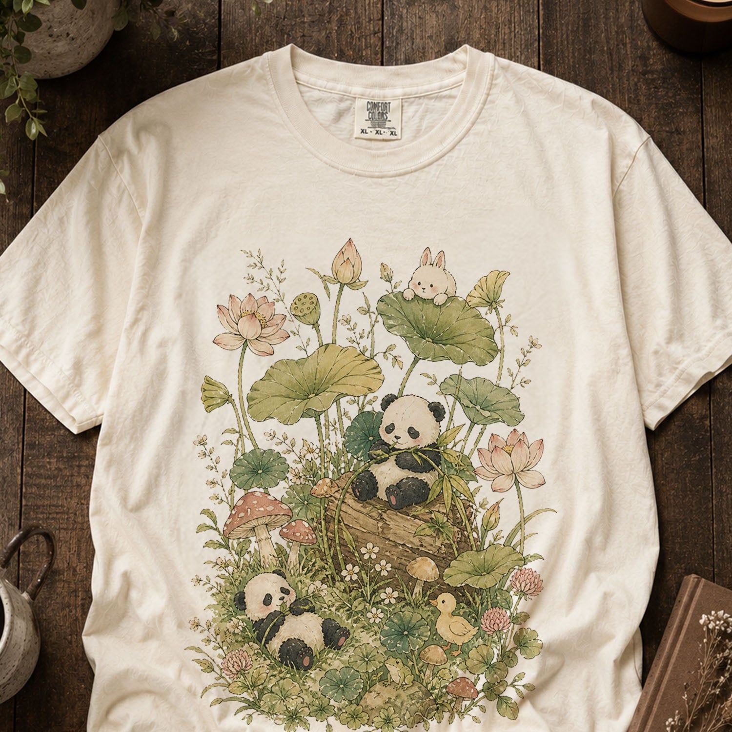 Botanical Panda T-Shirt
