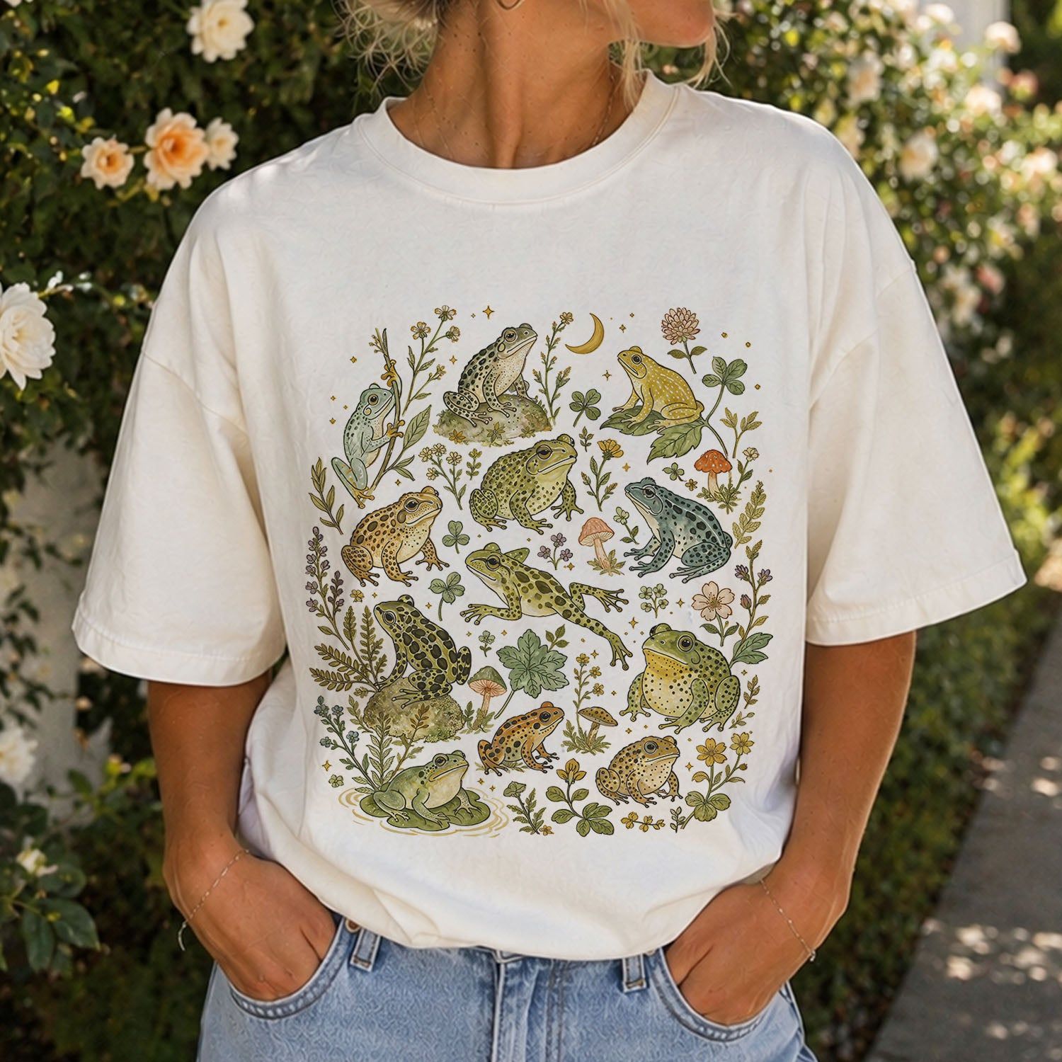 Botanical Frog Collection T-Shirt