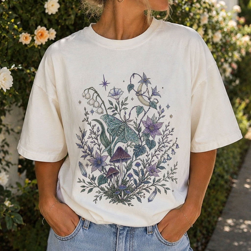 Mystical Moth T-Shirt - Charmed and Wyld