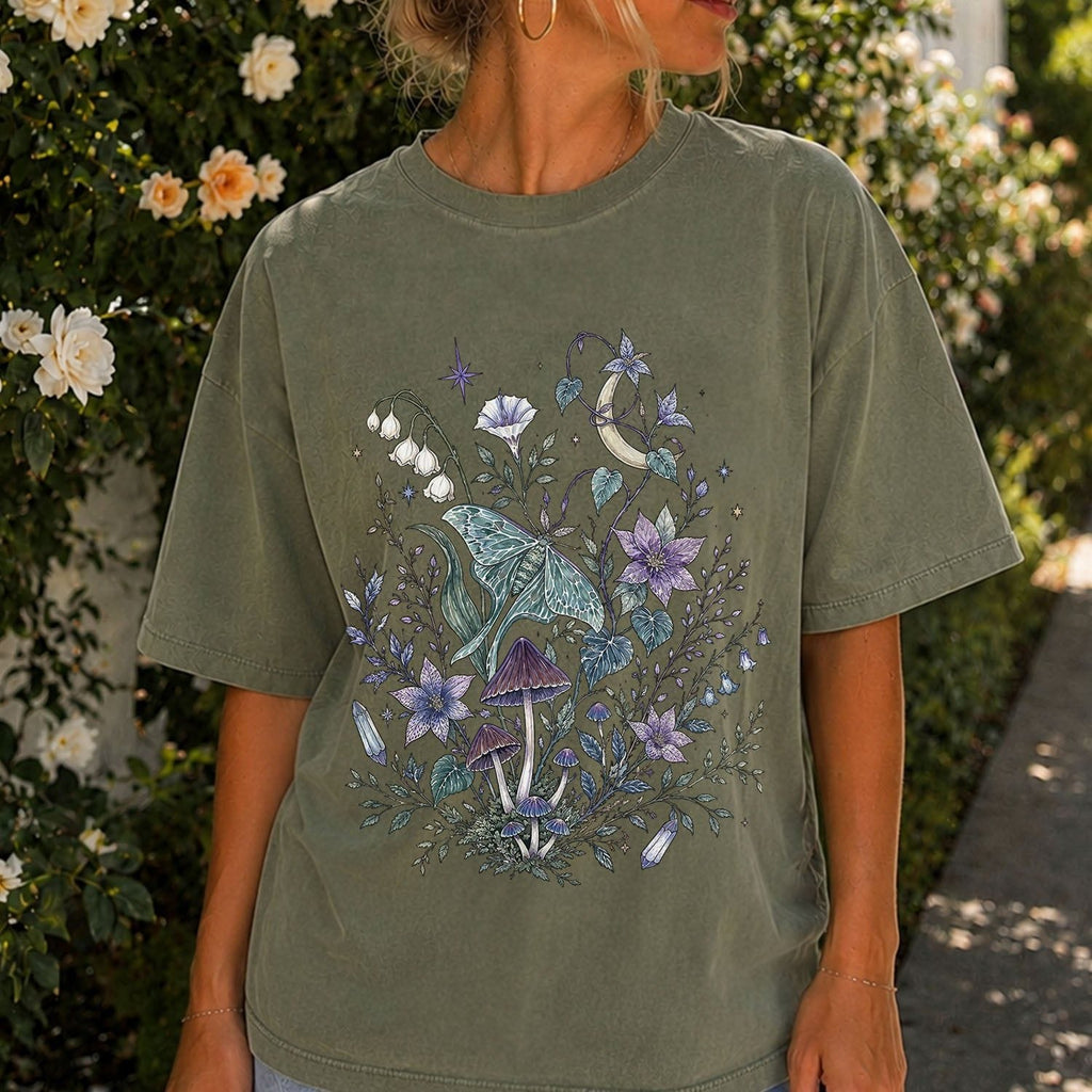 Mystical Moth T-Shirt - Charmed and Wyld