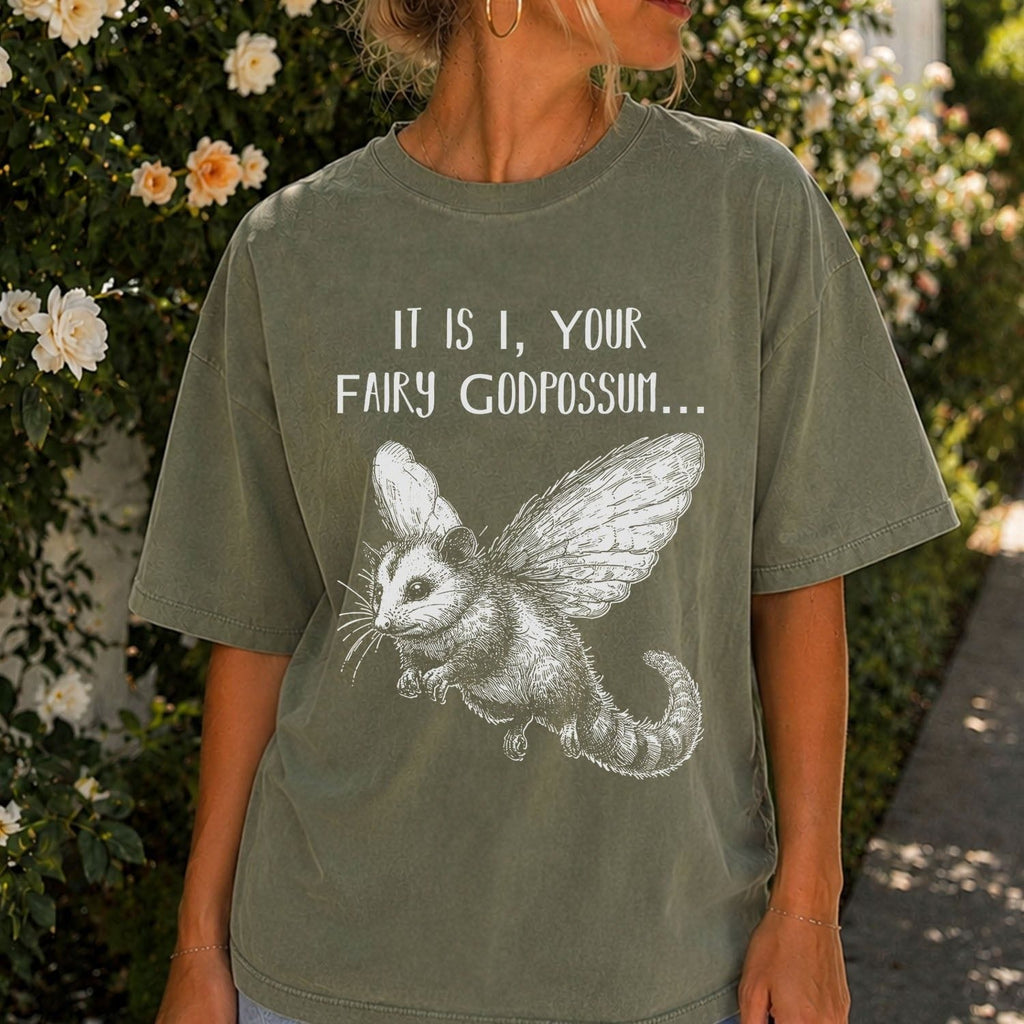 Fairy Godpossum T-Shirt - Charmed and Wyld