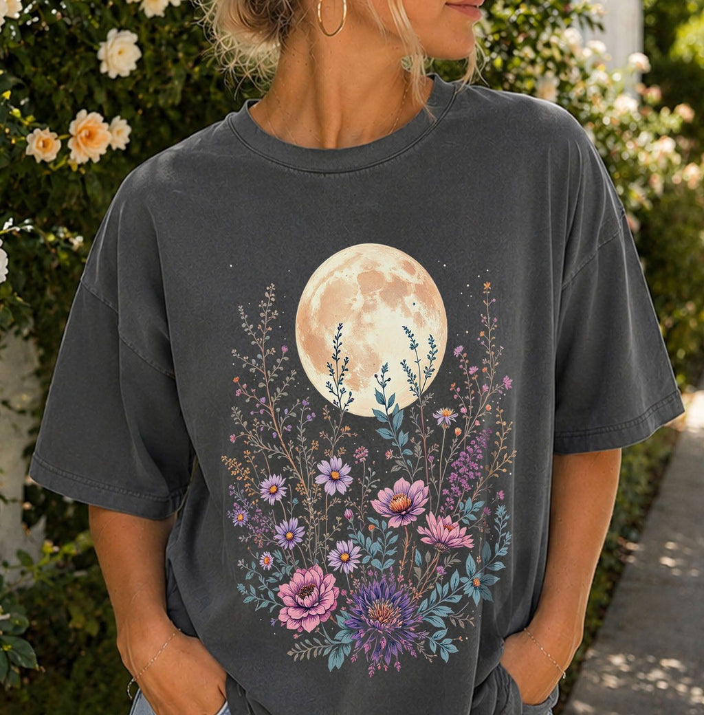 Moon Floral T-Shirt