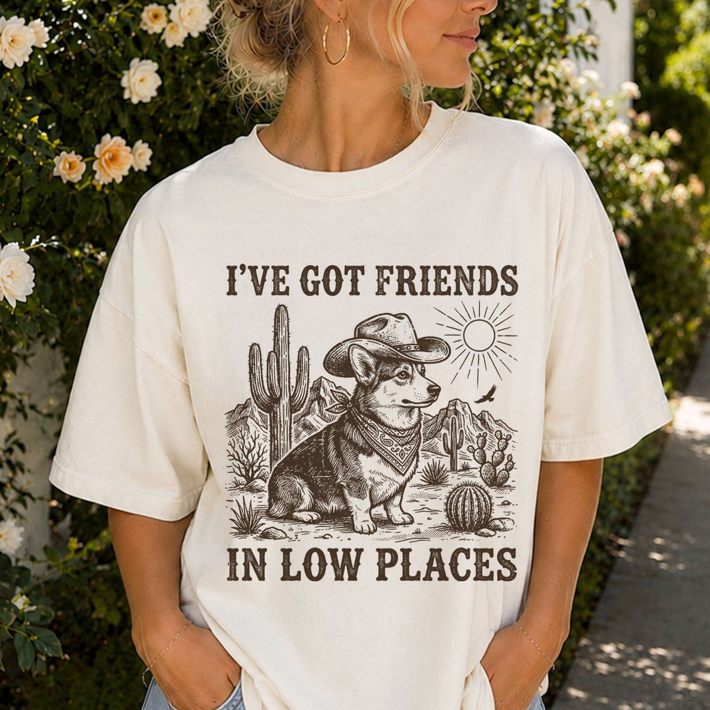 Friends in Low Places Dog T-Shirt