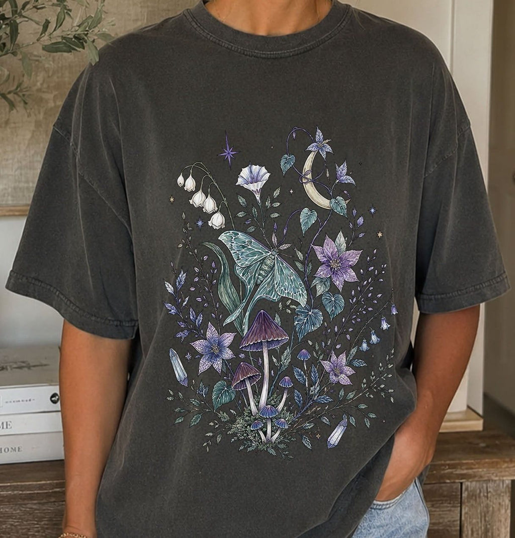 Mystical Moth T-Shirt - Charmed and Wyld