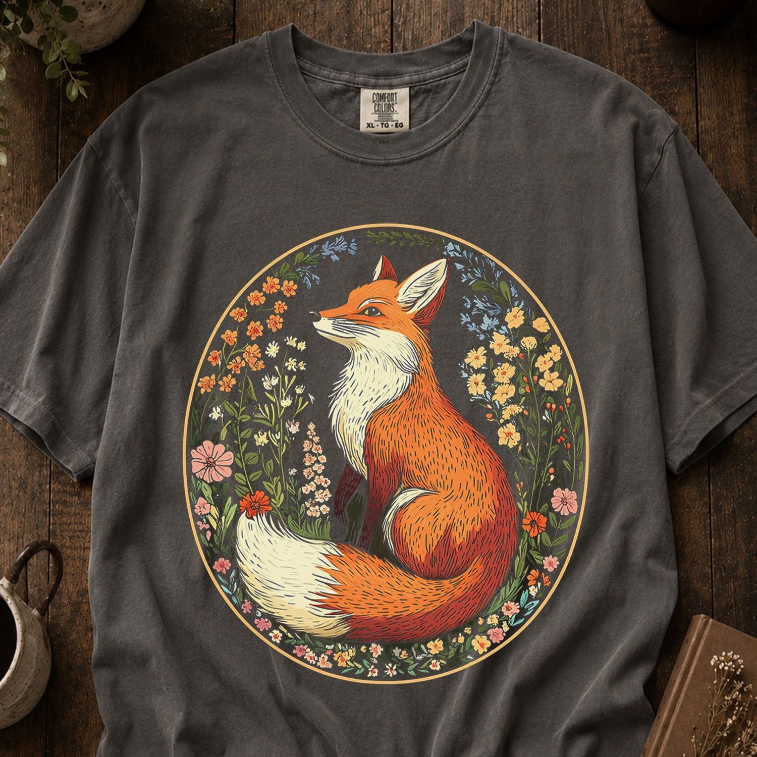 Fox Wildflower T-Shirt